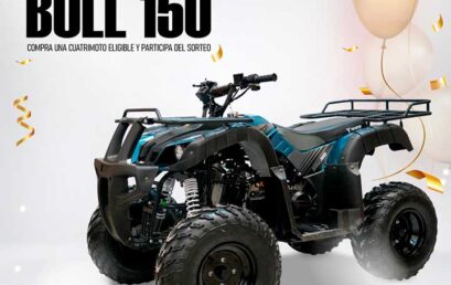 Términos y condiciones del sorteo «Gana una de nuestras Cuatrimotos Bull 150»