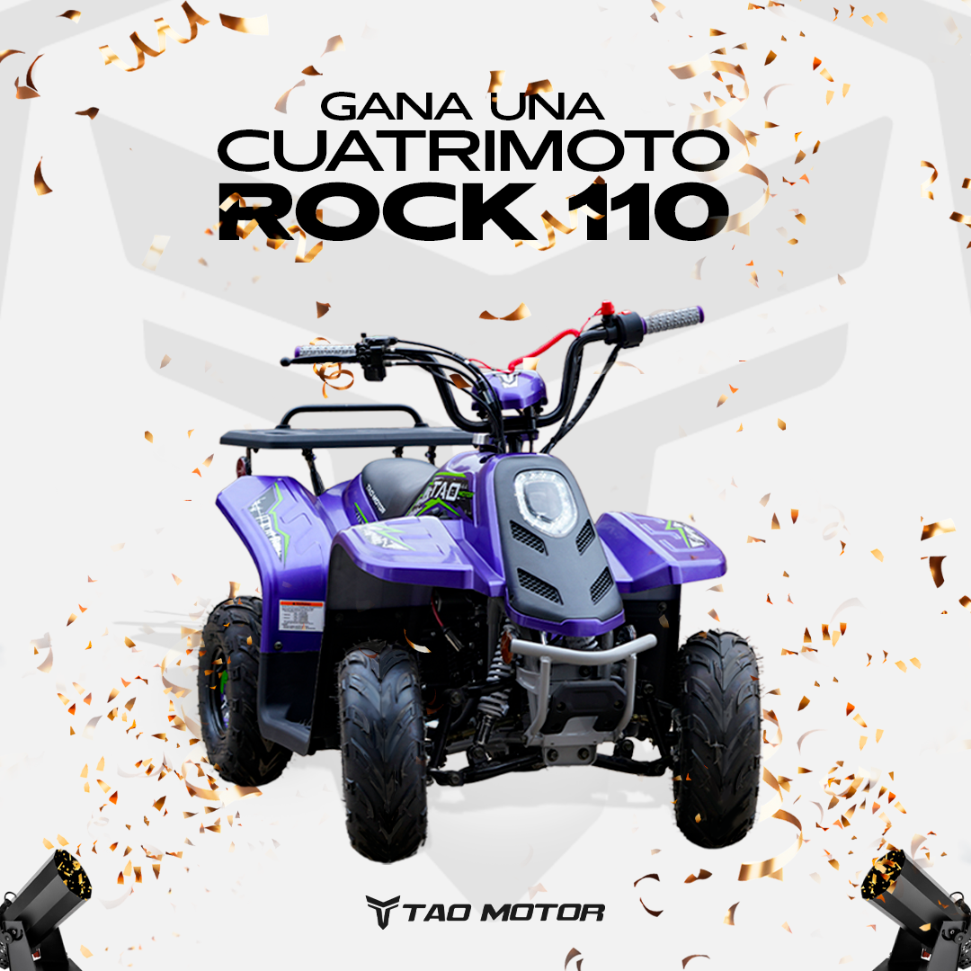 “SORTEO DE CUATRIMOTO ROCK 110”