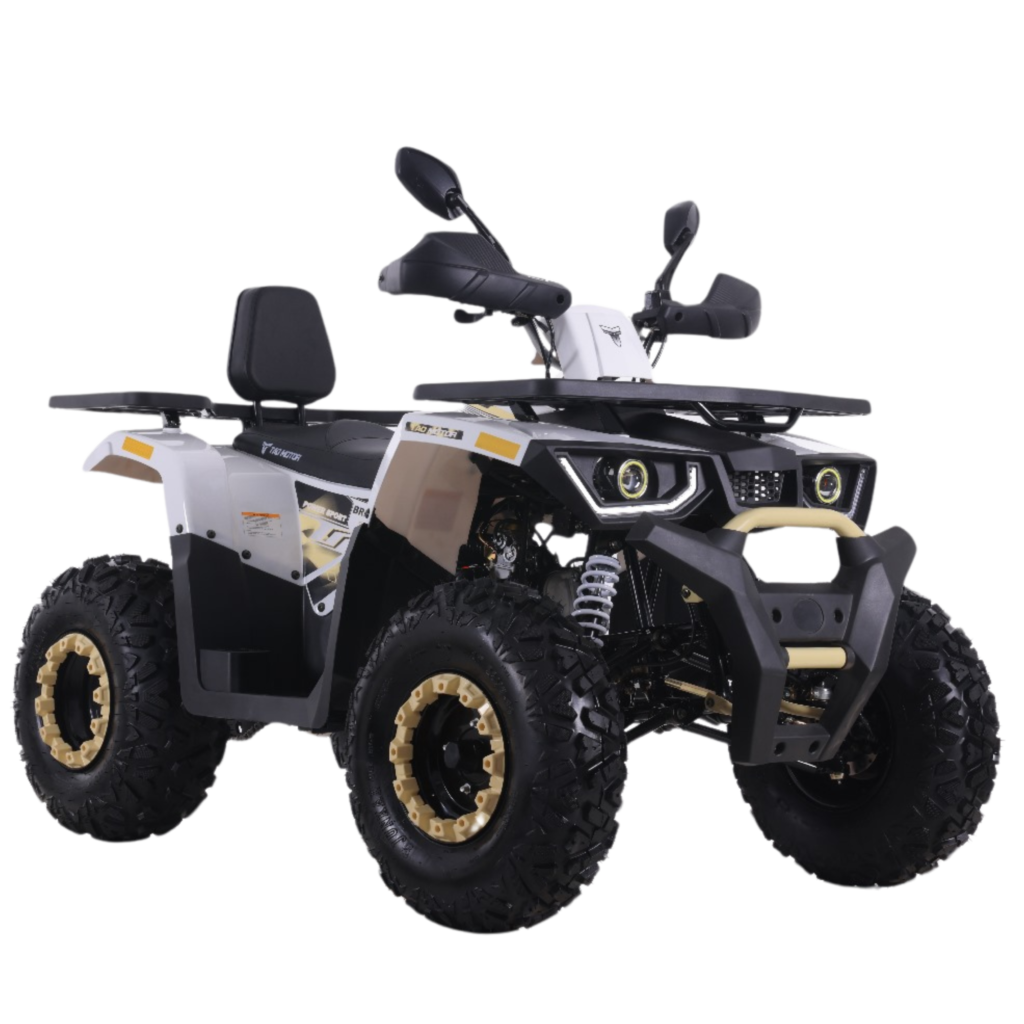 cuatrimotos utilitarias braves 150 blanco tao motor peru