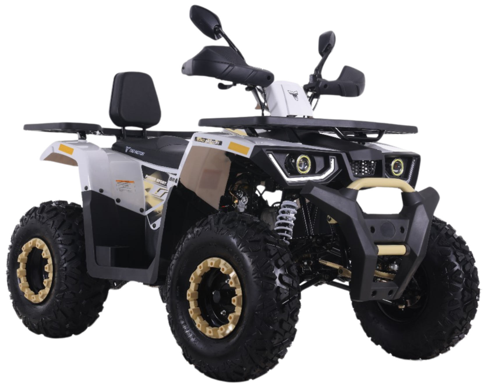 cuatrimotos utilitarias braves 150 blanco tao motor peru