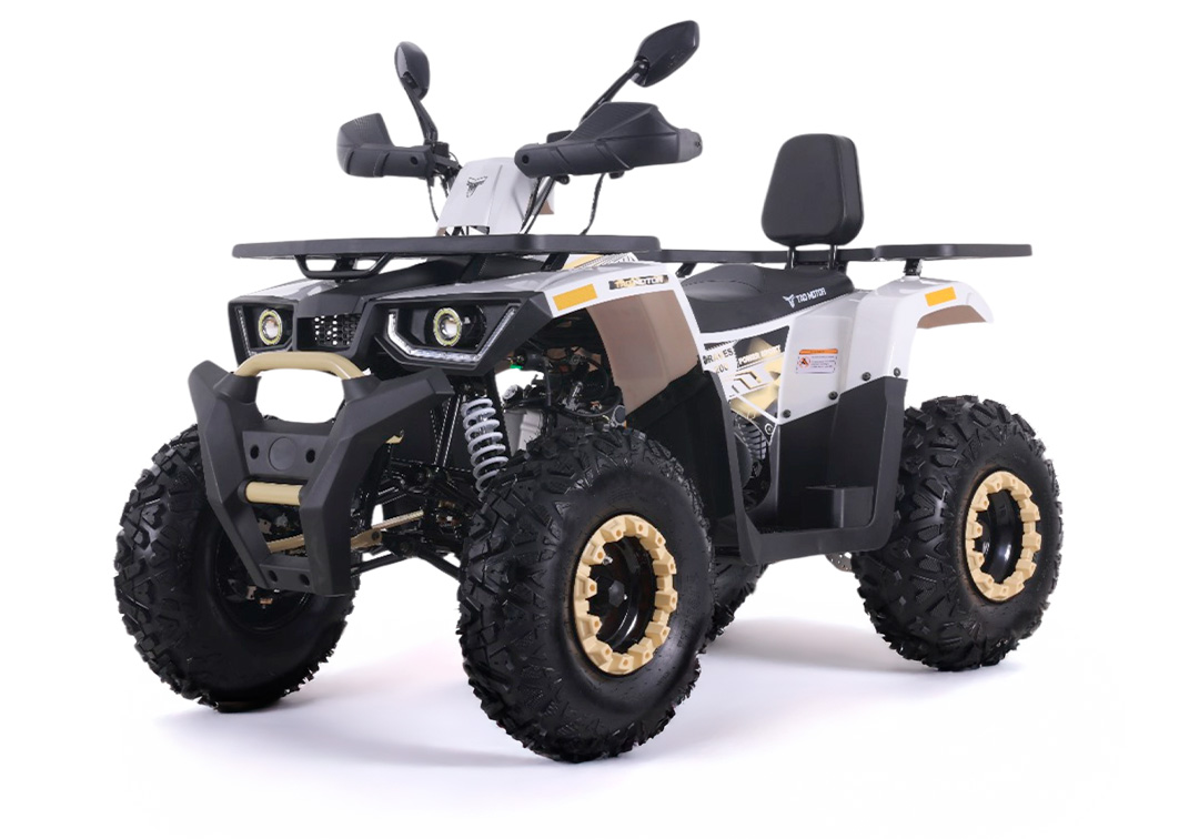 Cuatrimotos Utilitarias Braves 150 blanco de Tao Motor Perú