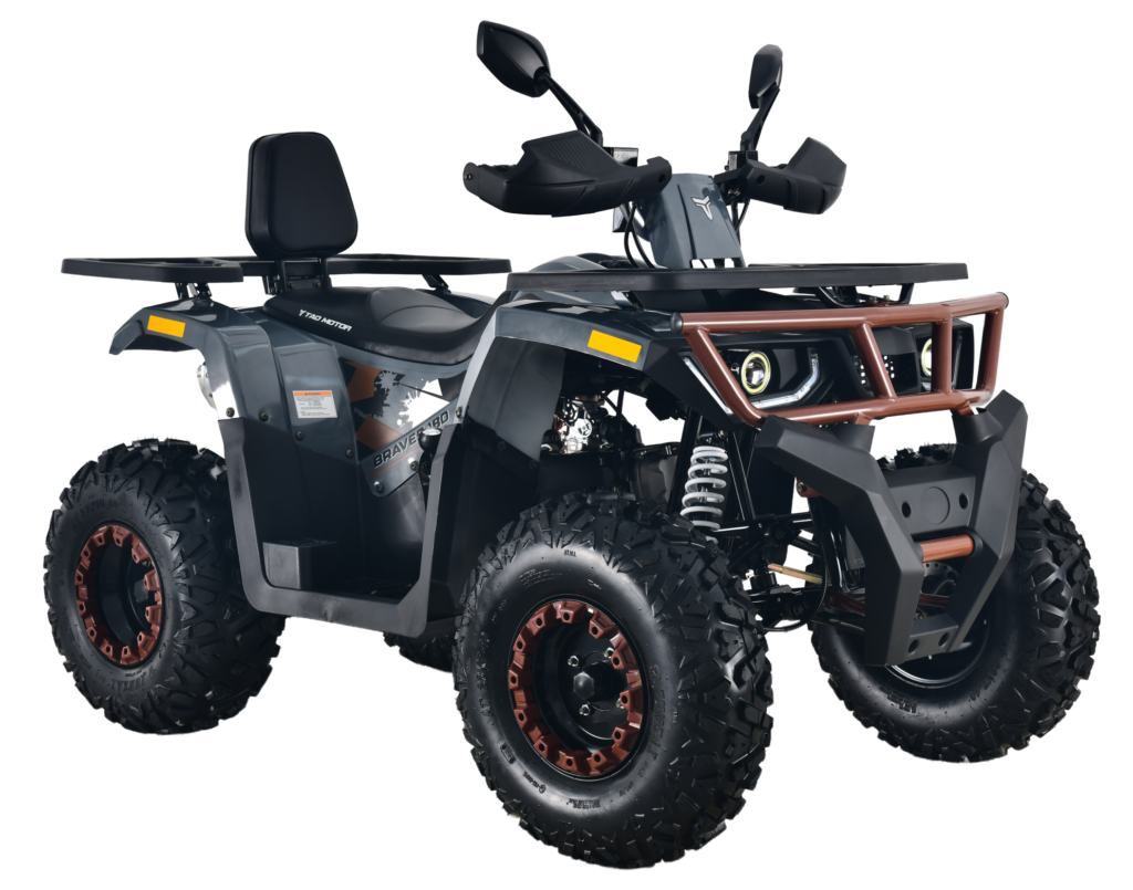 CUATRIMOTO TAO MOTOR MODELO BRAVES 180 COLOR GRIS